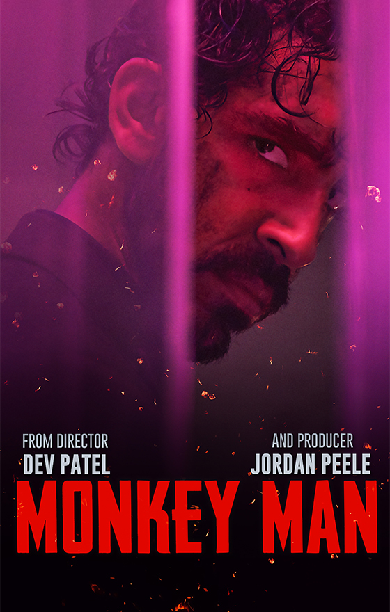 Monkey Man offical poster